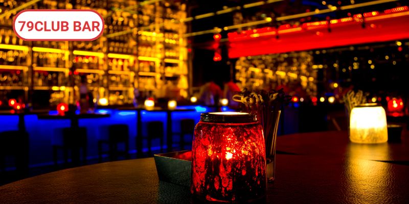 Trang mẫu 6 Không gian sang trọng với ánh sáng lung linh tại 79Club Bar
